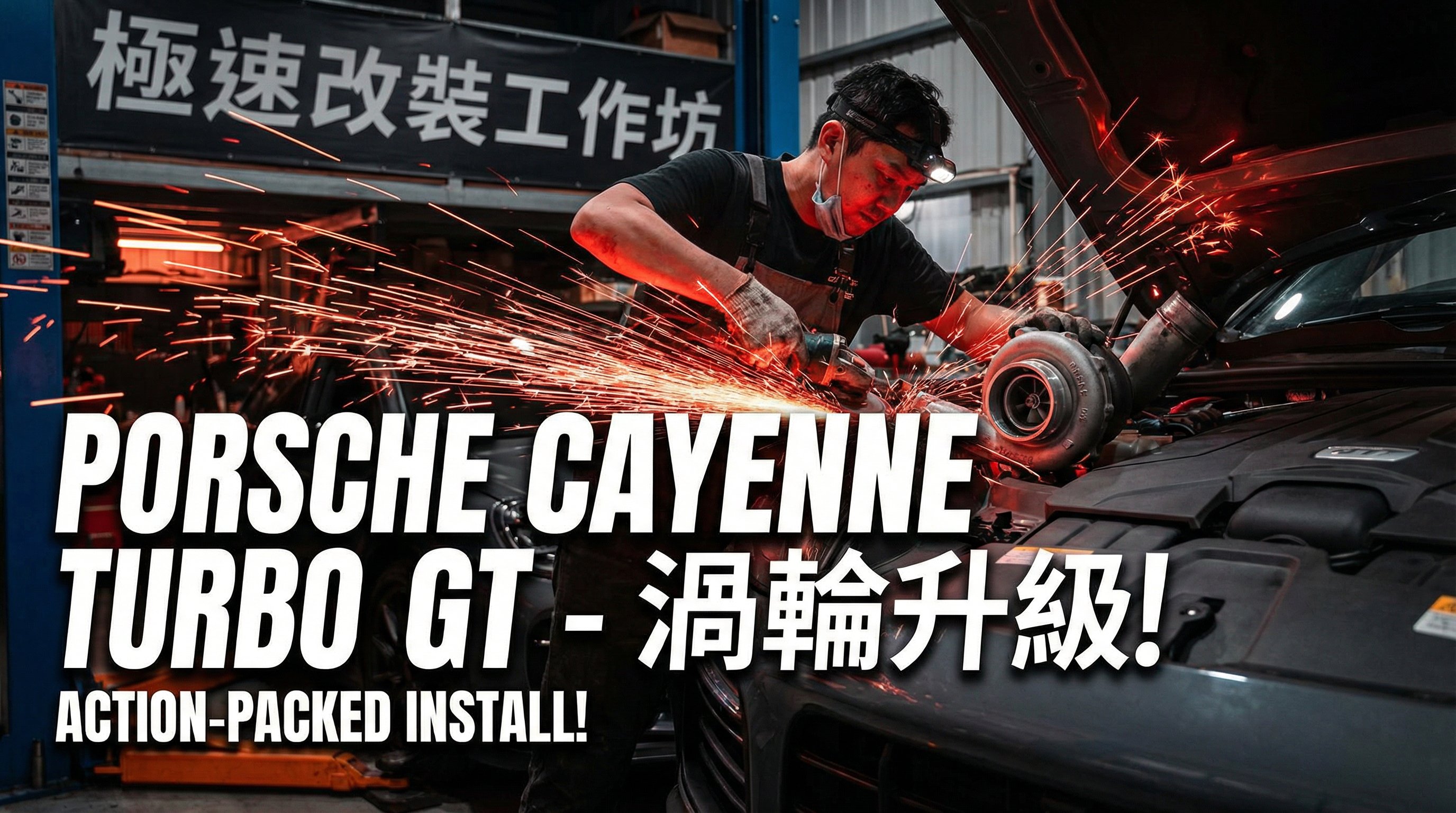 猎奇修车视频教程-保时捷猎奇1改装